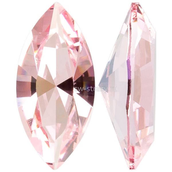 Кристаллы 4228 8x4 mm Light Rose Ignite