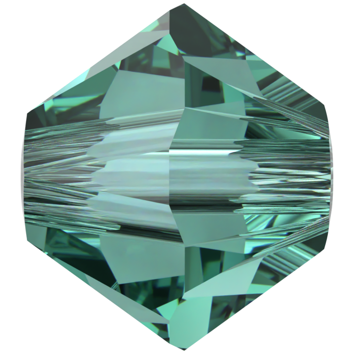 Бусины 5328 4 mm ReCreated Caribbean Green