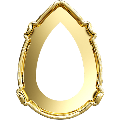 4320/S 10x7 mm 3PH203 Gold Plating