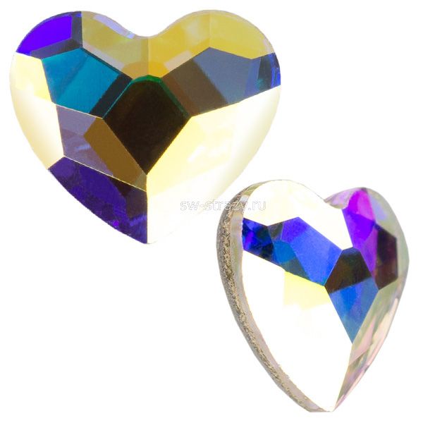 Стразы горячей фиксации 2808 14 mm Crystal AB HF