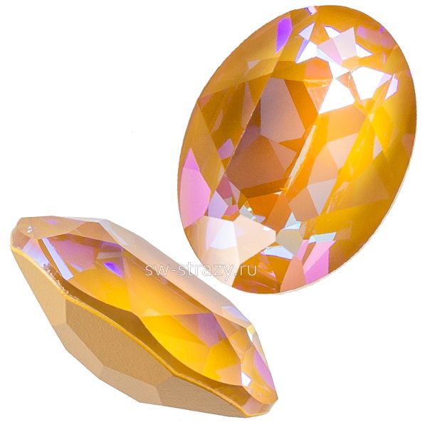 Кристаллы 4120 18x13 mm Crystal Ochre Delite