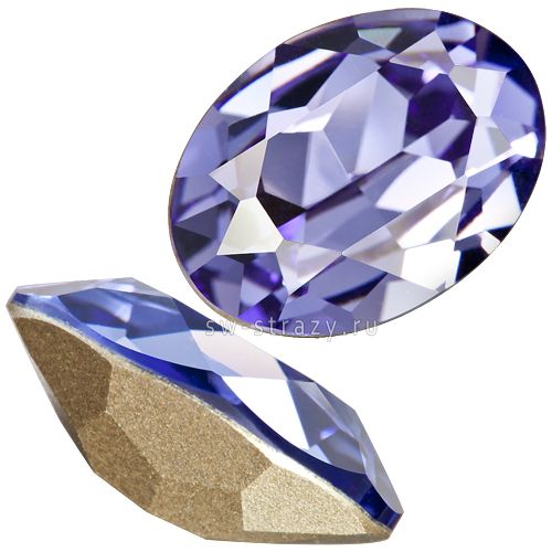 Кристаллы 4120 14x10 mm Tanzanite