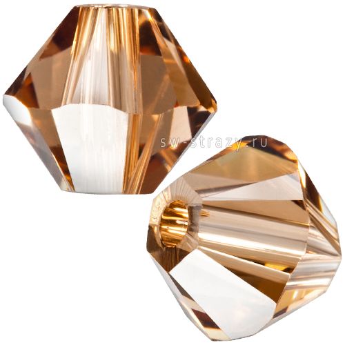 Бусины 5328 3 mm Light Smoked Topaz