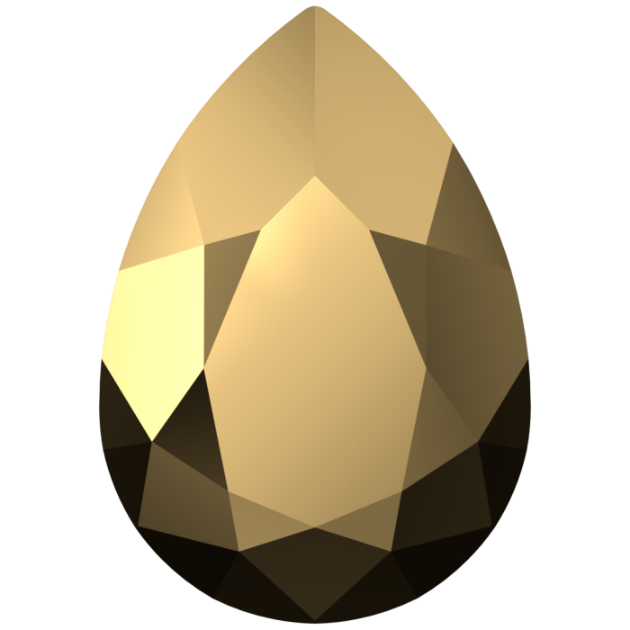 Кристаллы 4320 14x10 mm Crystal Aurum