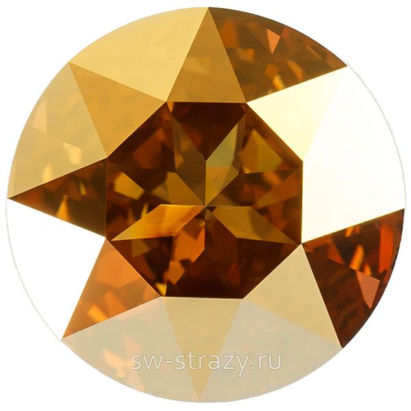 Риволи 1201 27 mm Crystal Metallic Sunshine F