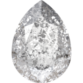 Кристаллы 4320 18x13 mm Crystal Silver Patina