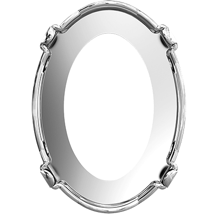 4120/S 18x13 mm 3PH20H Rhodium Plating