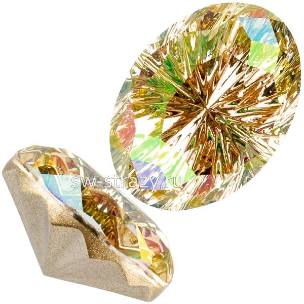 Кристаллы 4160 14x10 mm Crystal Luminous Green