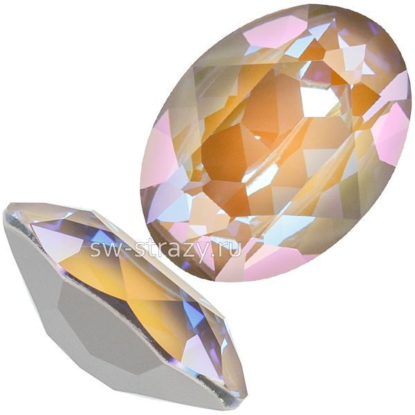 Кристаллы 4120 18x13 mm Crystal Serene Gray Delite