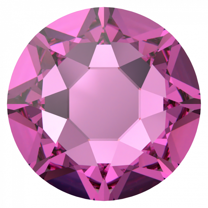 Стразы горячей фиксации 2078 ss 12 Dark Rose HF