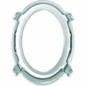 4122/S 18x13,5 mm 1PH2OH Rhodium Plating