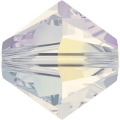 Бусины 5328 5 mm White Opal AB 2X
