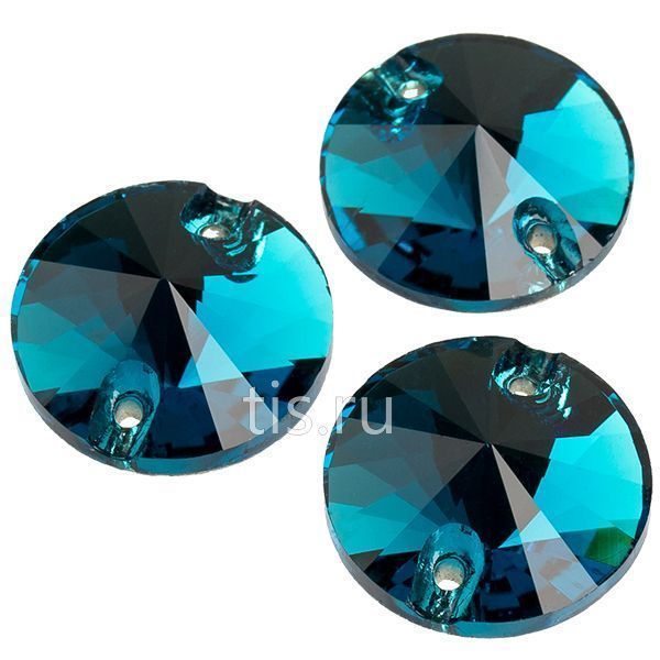 3130 8 mm Blue Zircon K9