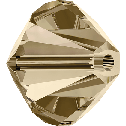 Бусины 5328 5 mm Crystal Golden Shadow