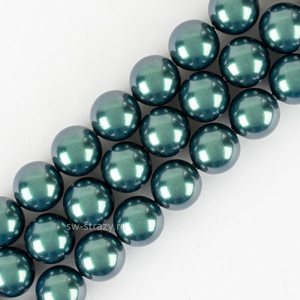 Жемчужины 5810 4 mm Crystal Iridescent Tahitian Look Pearl