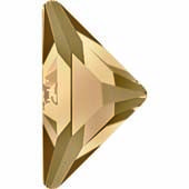 2740 10x10 mm Crystal Golden Shadow F