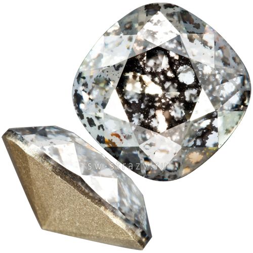 Кристаллы 4470 12 mm Crystal Silver Patina