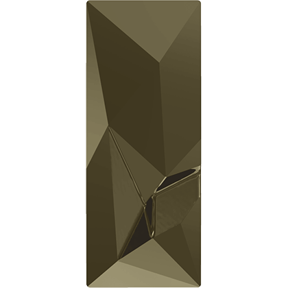 Кристаллы 4925 23x9 mm Crystal Metallic Light Gold