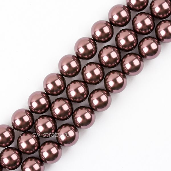 Жемчужины 5810 3 mm Crystal Burgundy Pearl