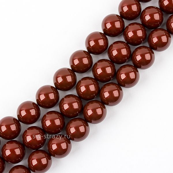 Жемчужины 5810 12 mm Crystal Bordeaux Pearl