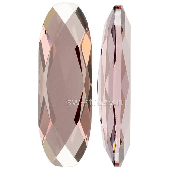 Кристаллы 4161 21x7 mm Light Rose Satin