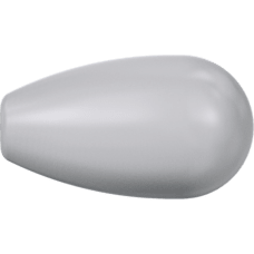 Жемчужины 5816 15x8 mm Crystal Light Grey Pearl