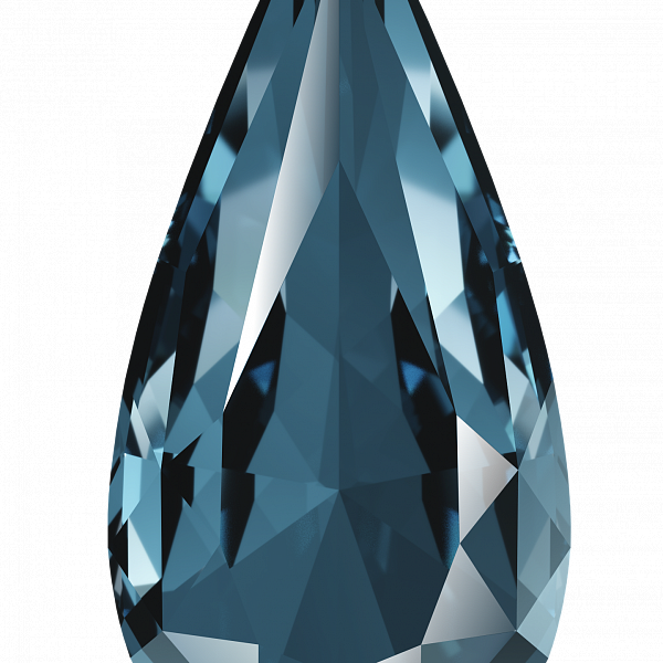 Кристаллы 4322 30x15 mm Denim Blue