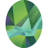 Кристаллы 4920 23x18 mm Crystal Scarabaeus Green F