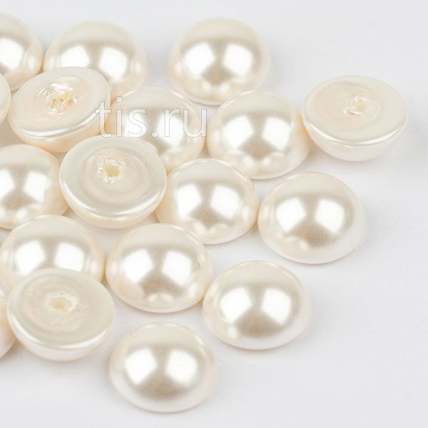 Полужемчуг 8 mm White Pearl F